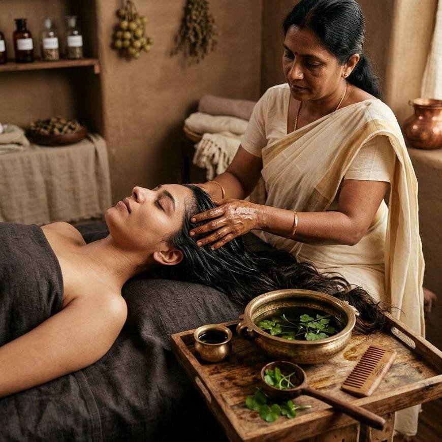Classical Ayurvedic Scalp & Hair Therapy